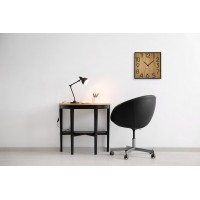 Drevené nástenné hodiny Wood Square z236a, 30cm